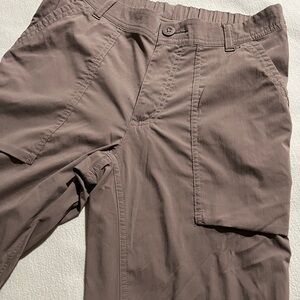 REI Taupe Outdoor Cargo Pants